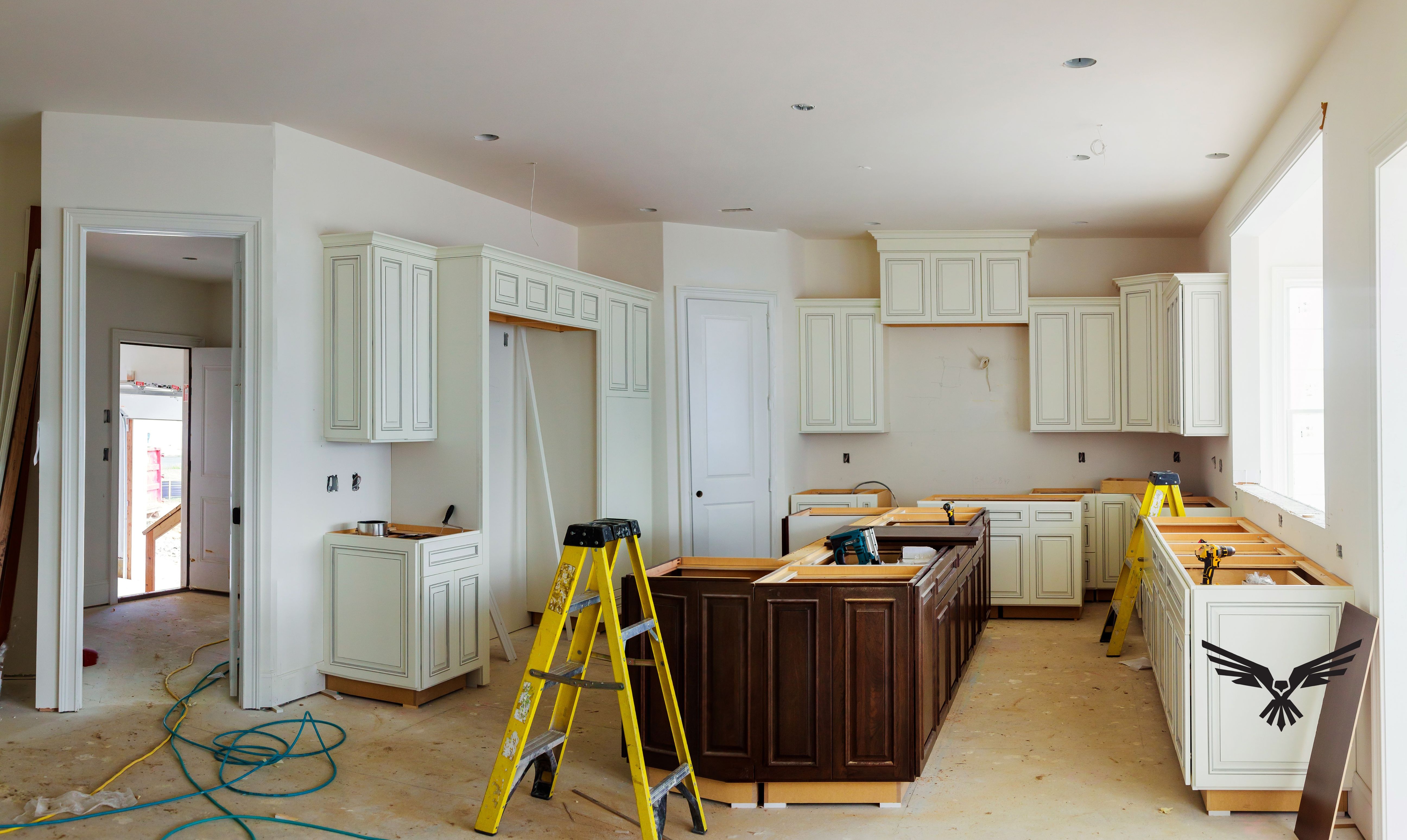 Kitchen remodel in progress